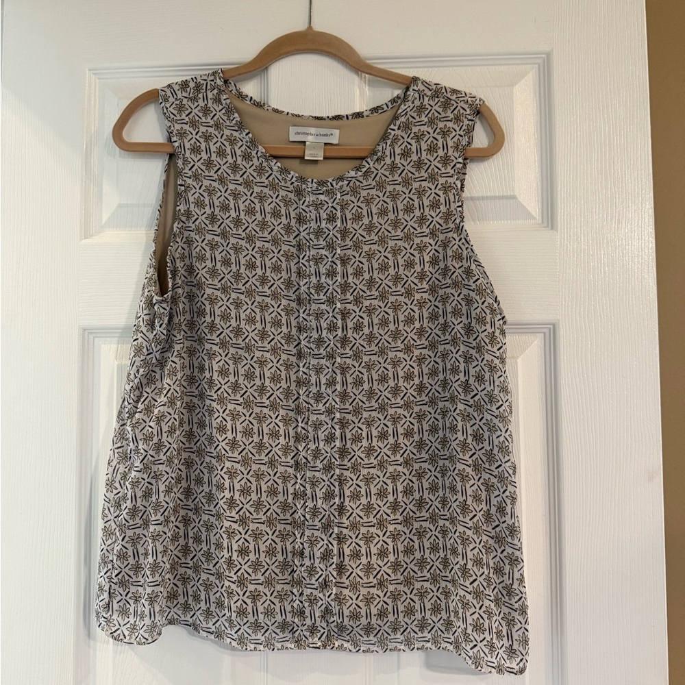 Christopher & Banks Sleeveless Blouse
